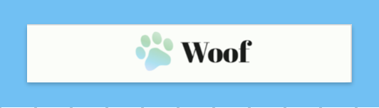 Barre d'application supérieure de l'application Woof 172417c7b64372f7.png