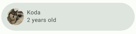 도형이 적용된 Woof 목록 항목 도형이 적용된 Woof 목록 항목