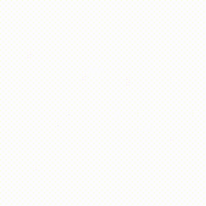 Um elemento da interface se expande para a visualização a partir de um ponto central.