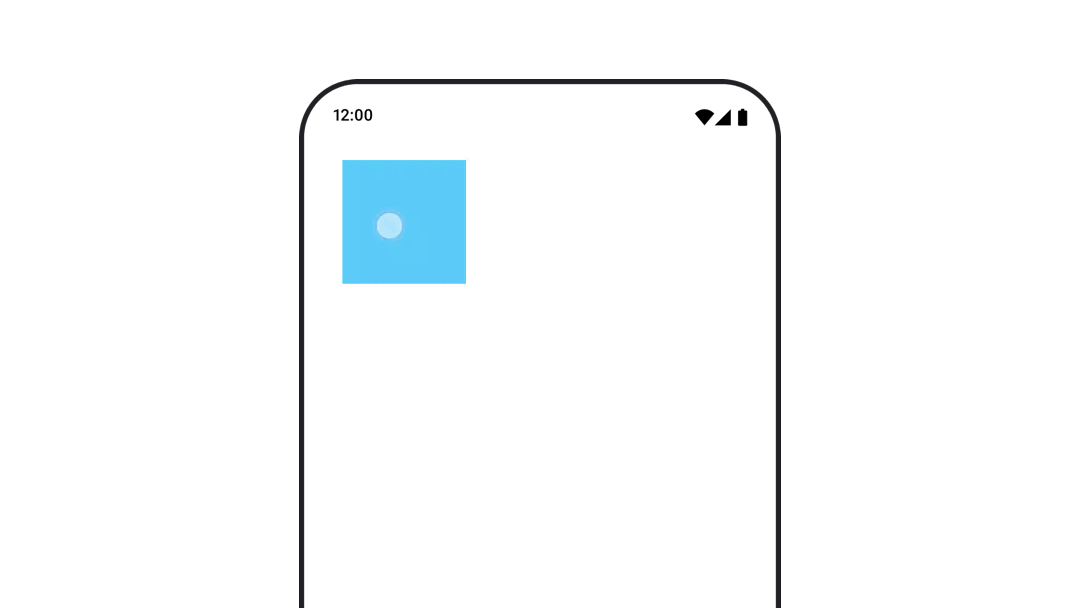 Thành phần kết hợp màu xanh lục chuyển động mượt mà xuống dưới và sang phải