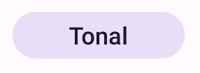 Un botón tonal con un fondo púrpura claro que dice "Tonal".