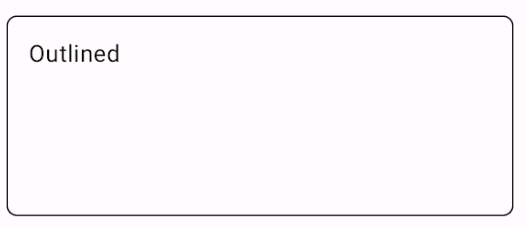 Eine Karte mit einem dünnen schwarzen Rahmen.