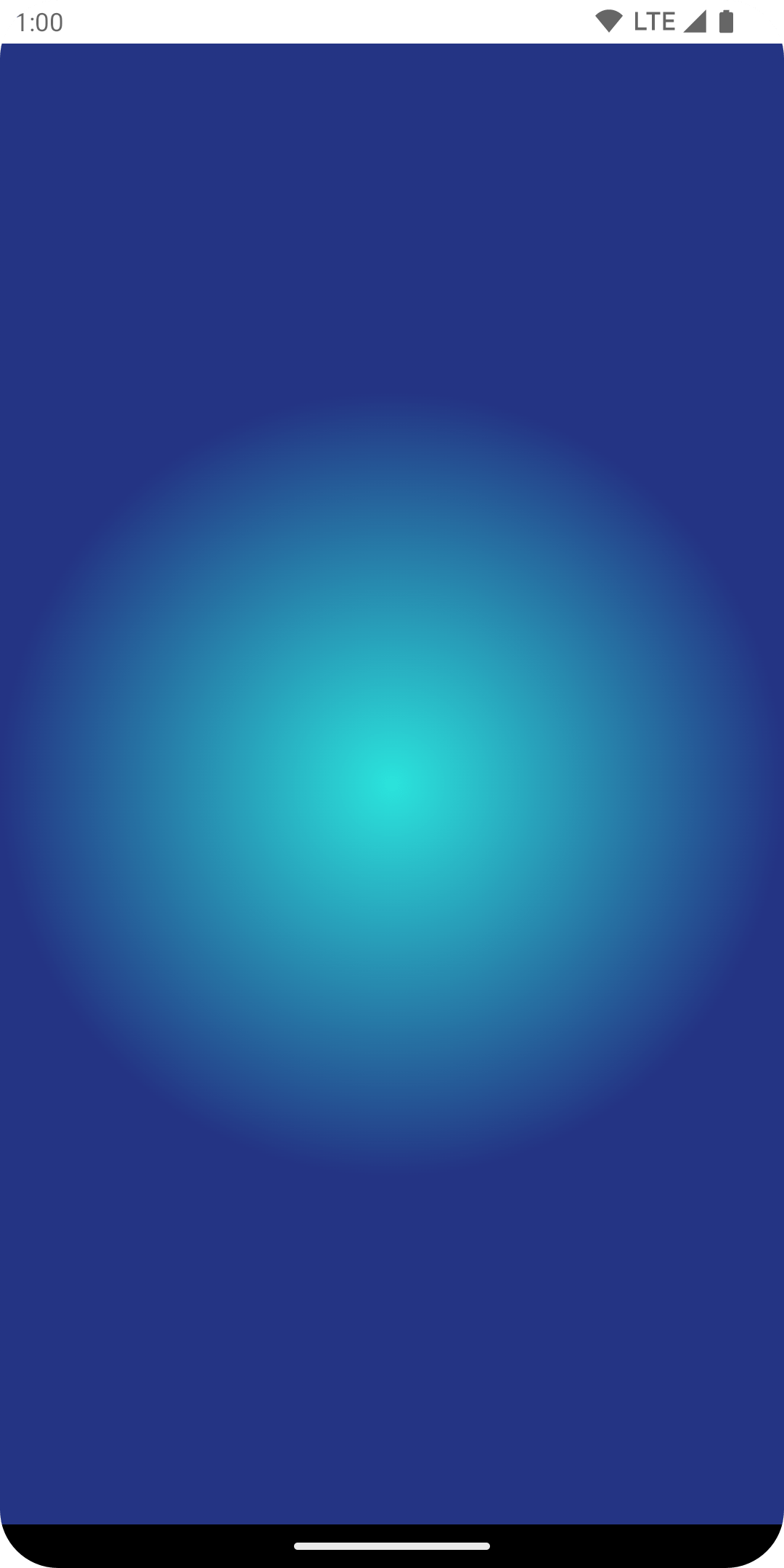 Zestaw gradientu promieniowego bez zmian rozmiaru