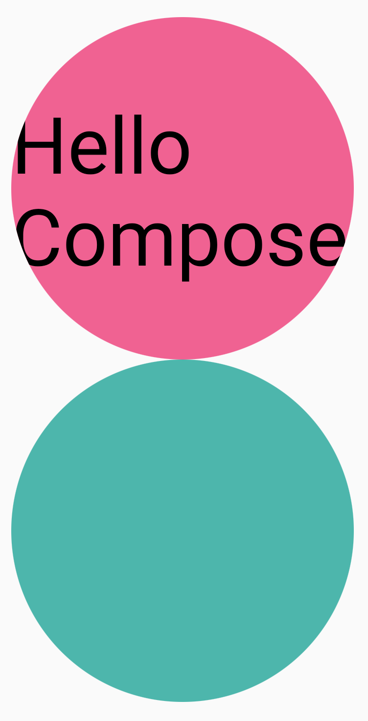 Clip auf Box-Composable angewendet