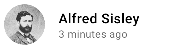 แสดงเลย์เอาต์ที่ซับซ้อนมากขึ้น โดยมีกราฟิกขนาดเล็กอยู่ข้างคอลัมน์ขององค์ประกอบข้อความ