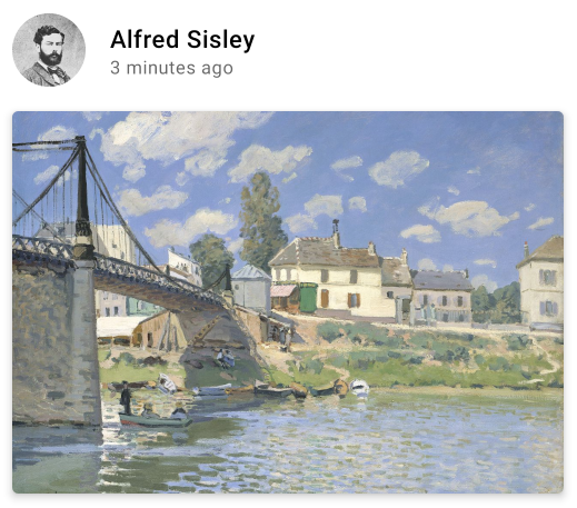 Un layout ancora più complesso, che utilizza modificatori per cambiare la disposizione della grafica e le aree che rispondono all'input dell'utente