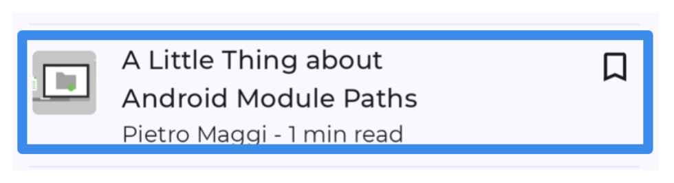 Mise en surbrillance de l&#39;élément de liste d&#39;articles dans Switch Access