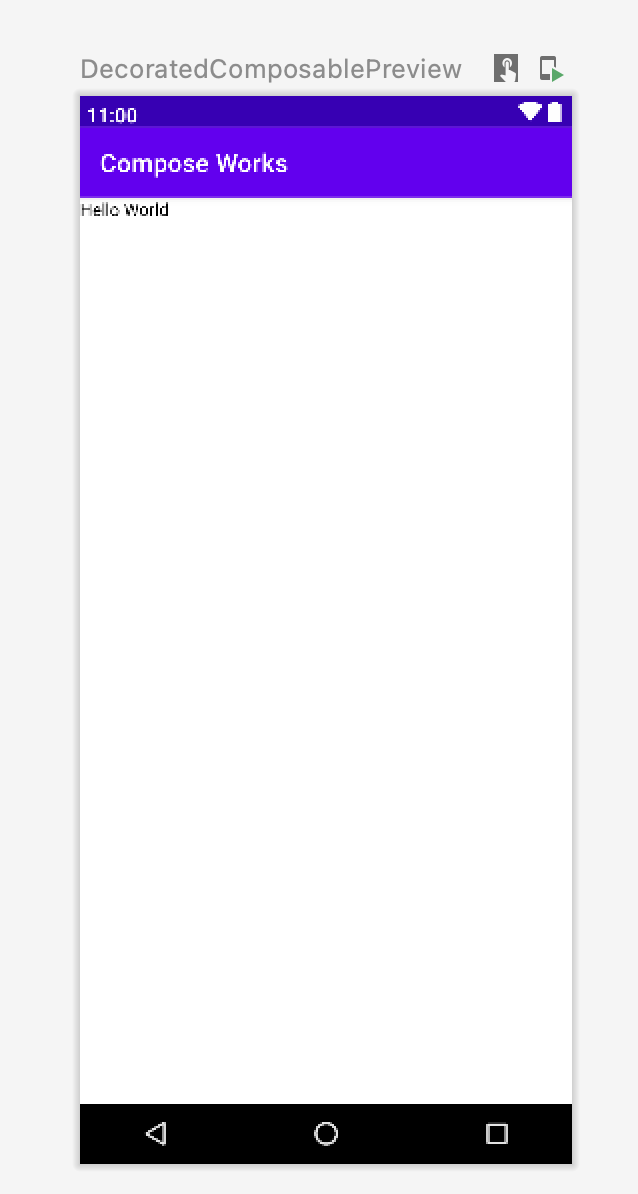 Durum ve işlem çubuklarını içeren bir etkinliğin gösterildiği önizleme penceresi.