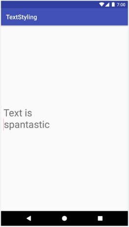 תמונה שמציגה דוגמה ל-QuoteSpan