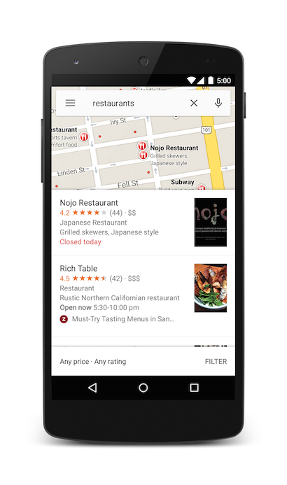 Searching for
  Restaurants in San Francisco