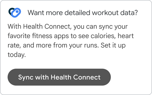 Mit Health Connect synchronisieren