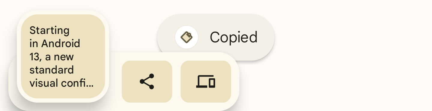 Nach dem Kopieren in der App eine Benachrichtigung anzeigen.