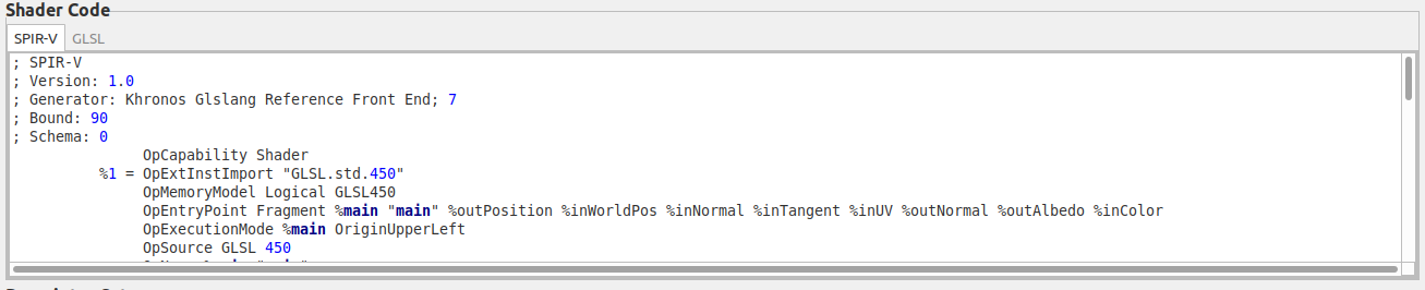 शेडर कोड