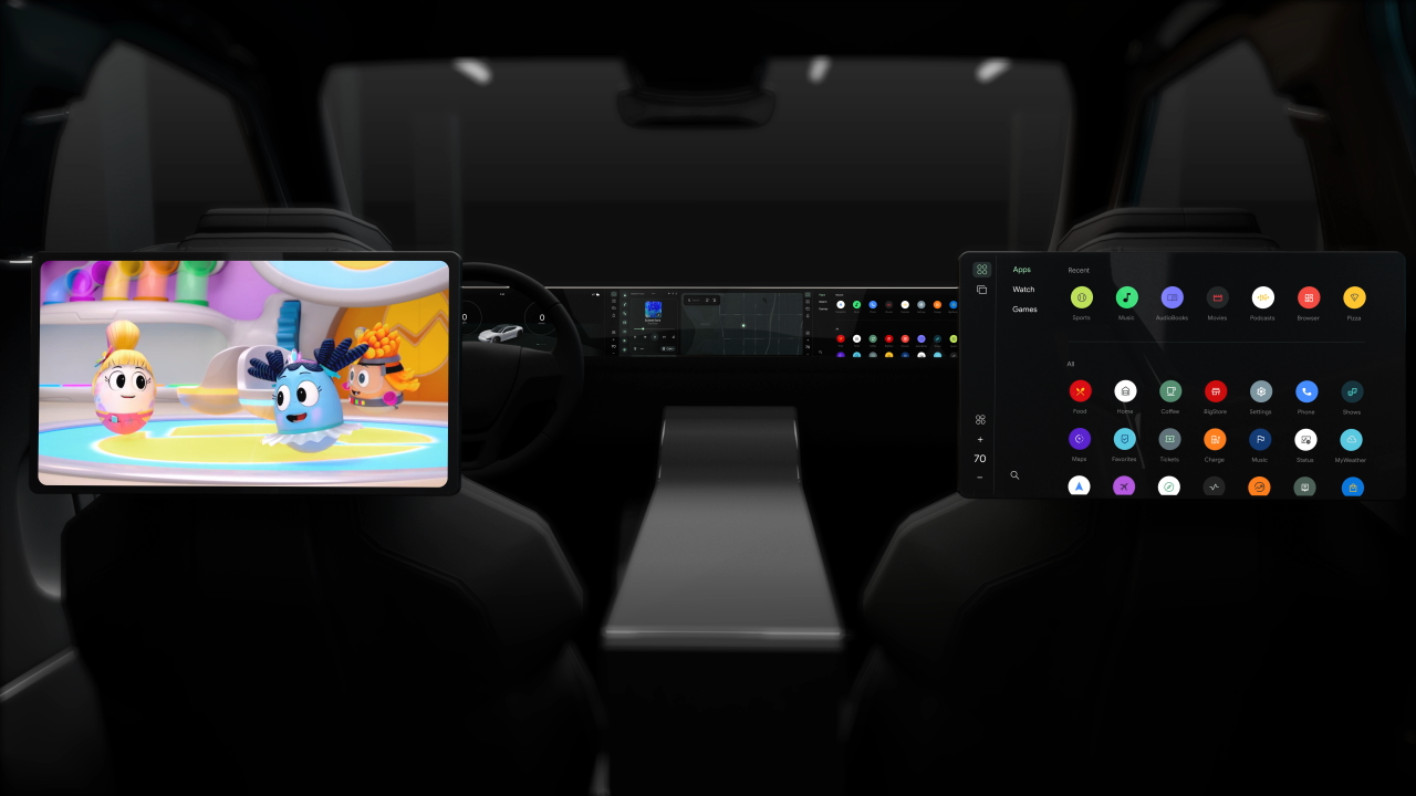 Image displaying a parked app
