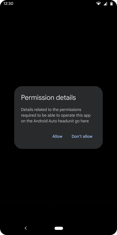 L'utilisateur appuie sur le bouton "Autoriser" sur son téléphone.