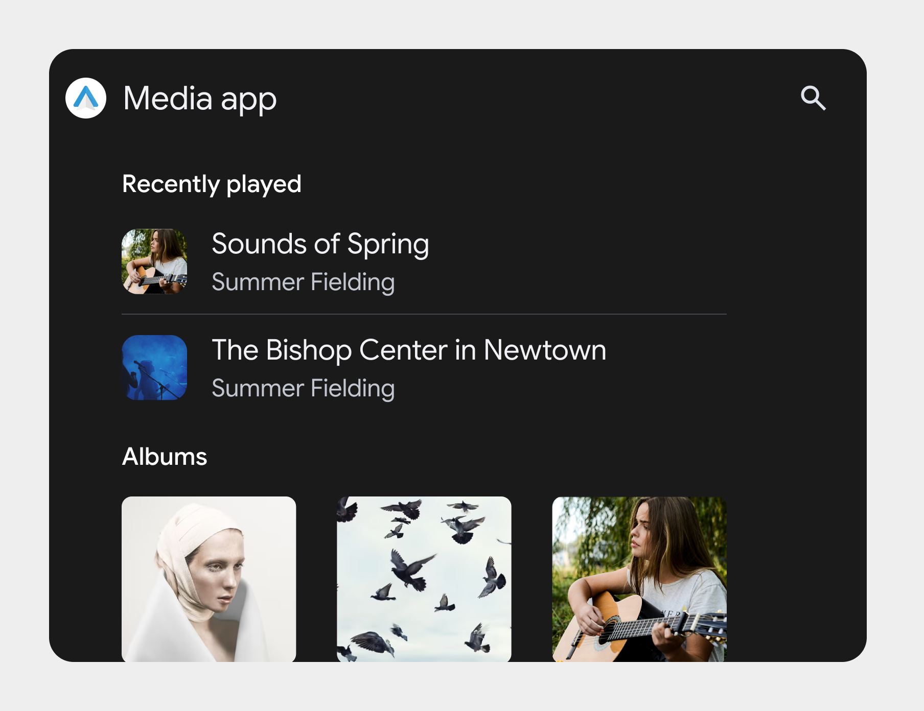 Gambar yang menunjukkan item yang dibagi menjadi beberapa bagian