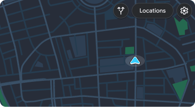Navigation template, no interaction