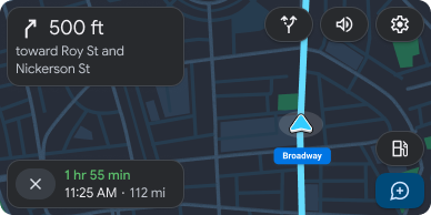 Etkileşim içermeyen navigasyon şablonu