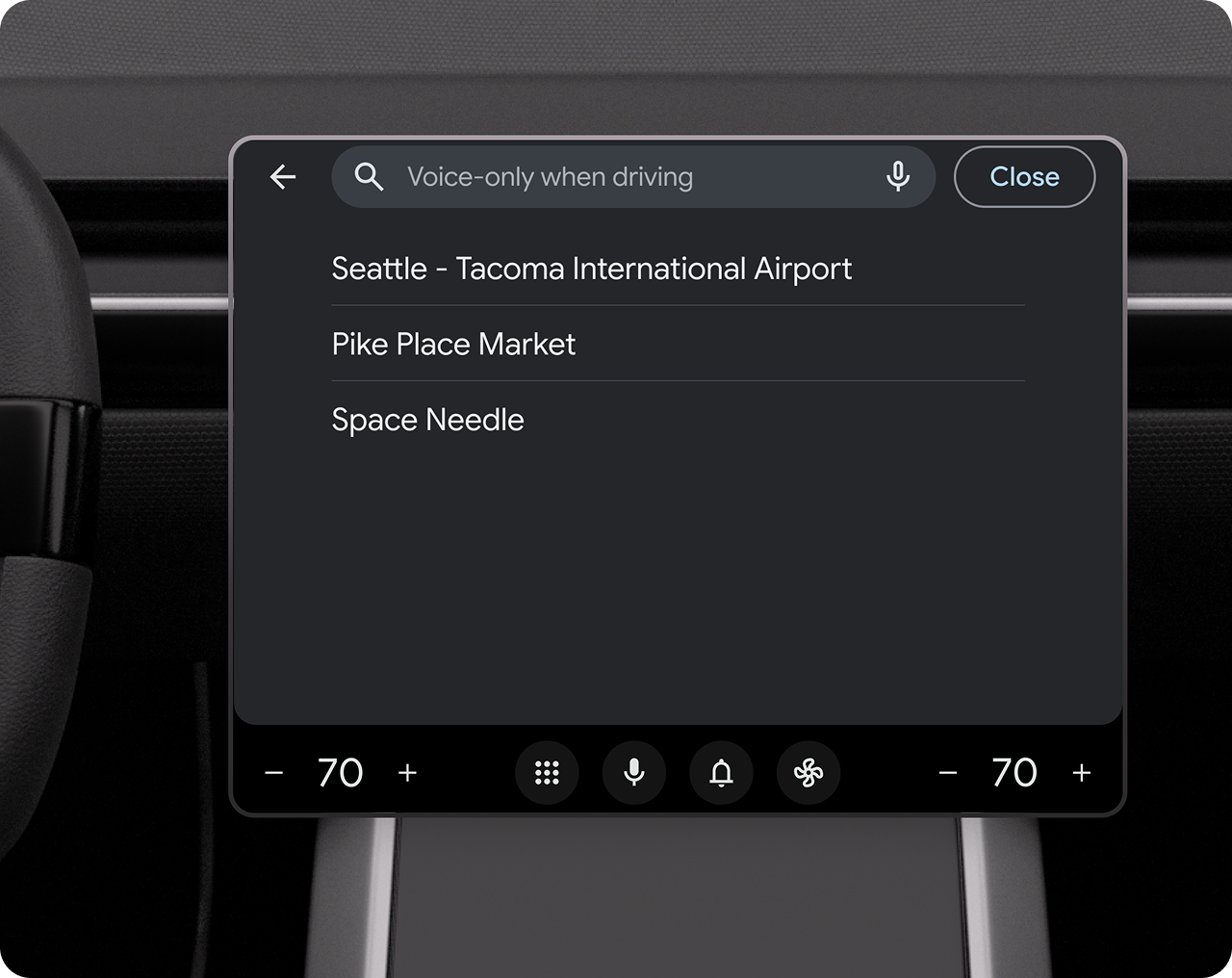Ejemplo de plantilla de búsqueda