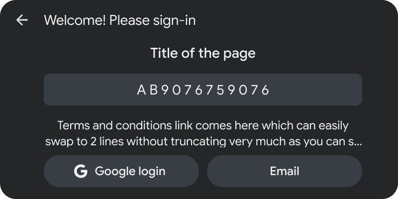 ตัวอย่าง PIN การลงชื่อเข้าใช้