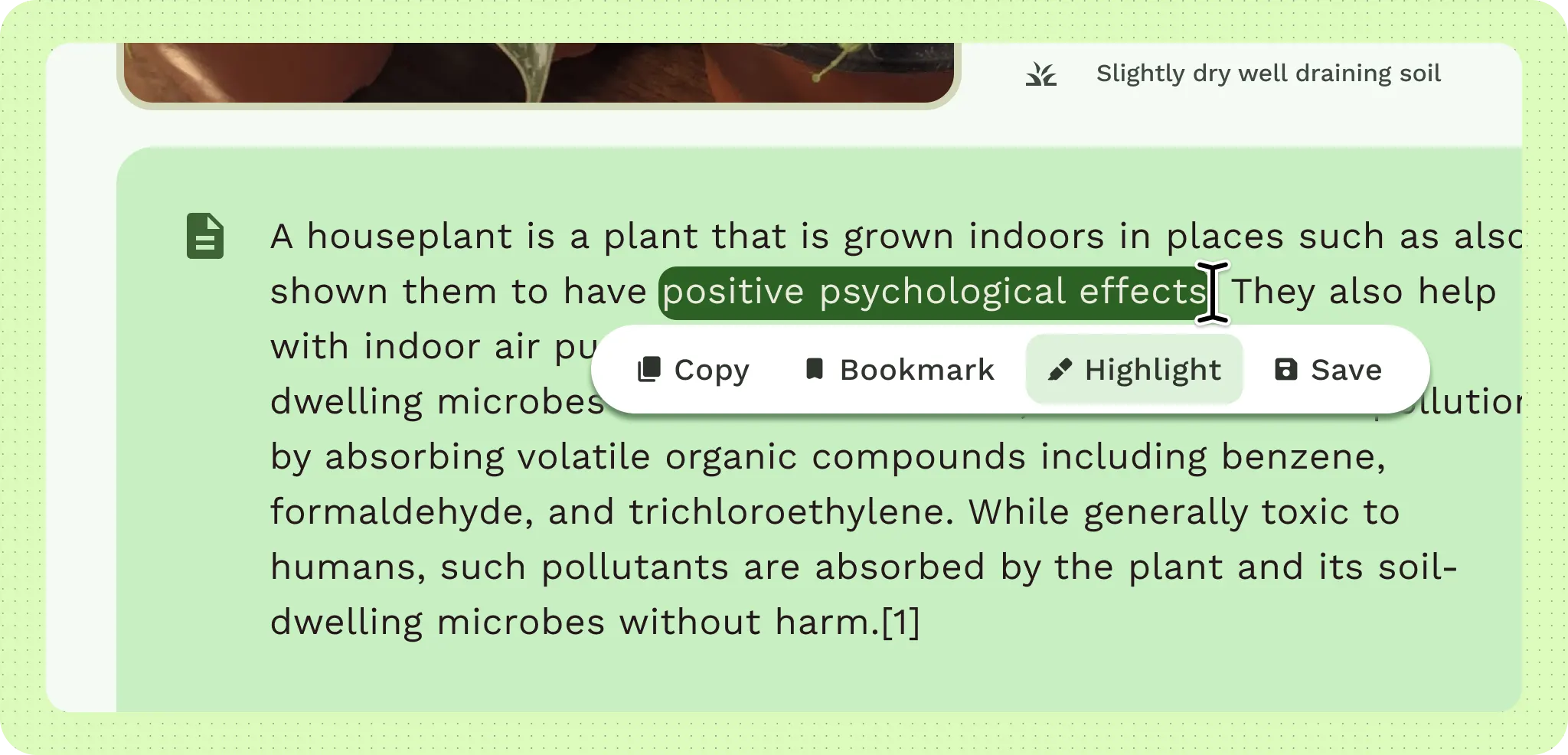 Sağ tıklama içerik menüsü