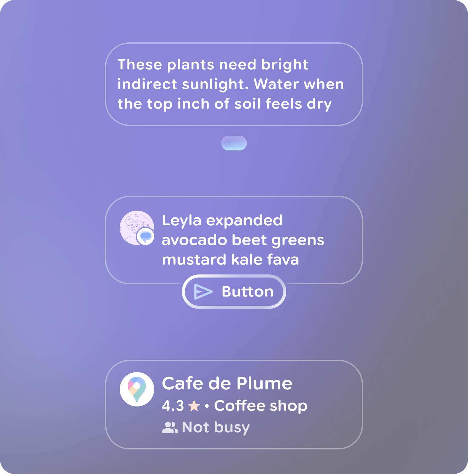 设计元素应锚定到帧的底部。