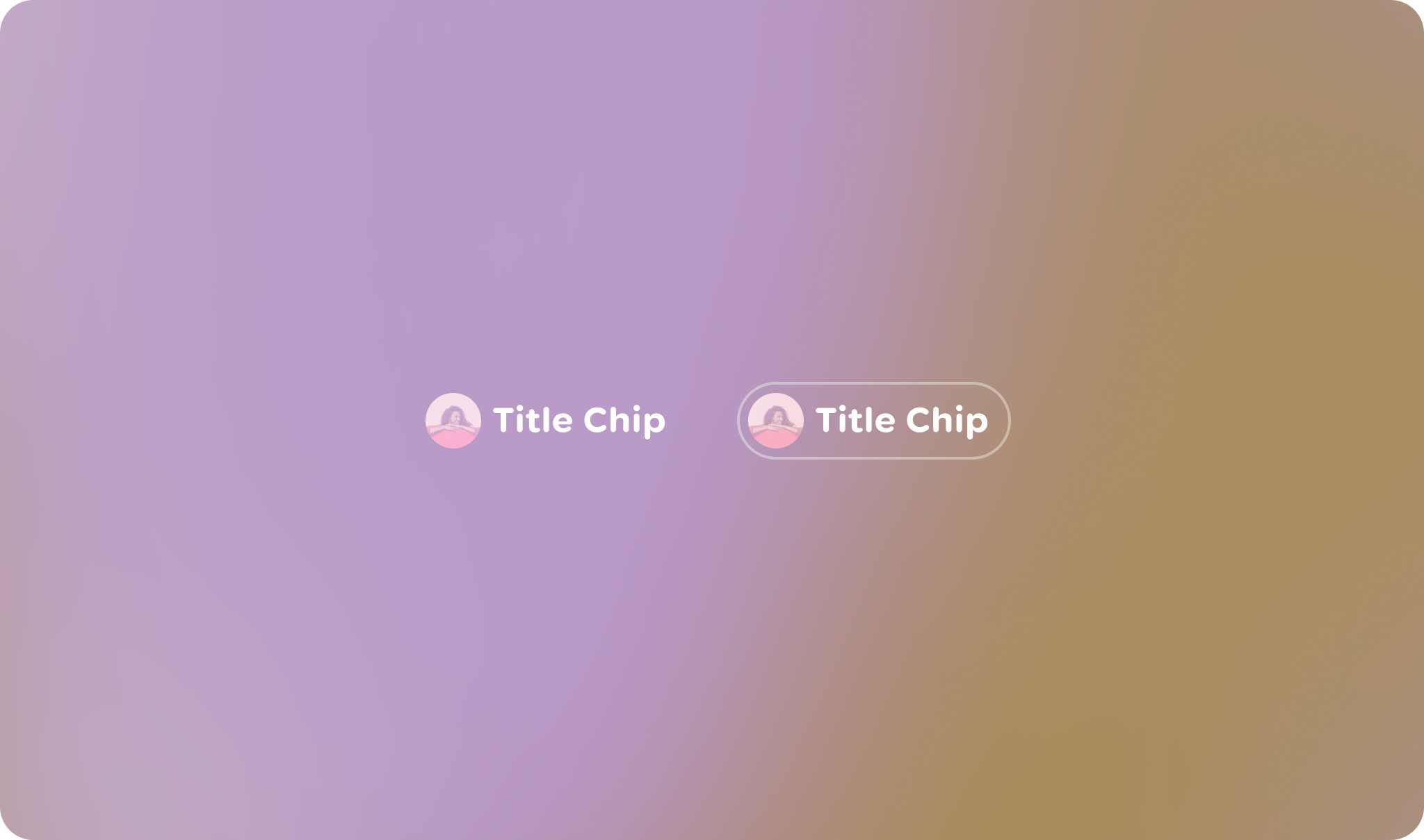 Design elements should be anchored to the bottom of the frame.