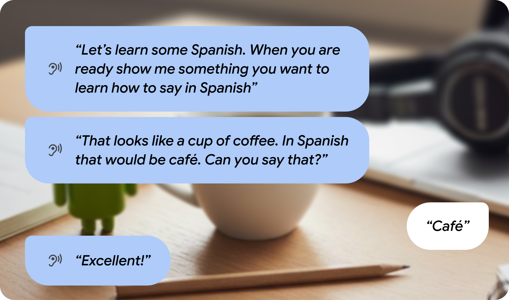 Designelemente sollten am unteren Rand des Frames verankert werden.