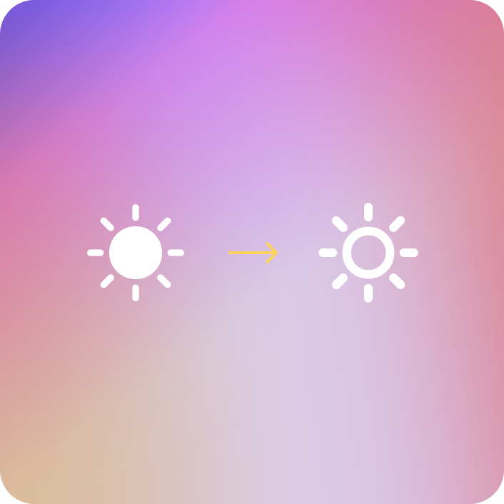 Gli elementi di design devono essere ancorati alla parte inferiore del frame.