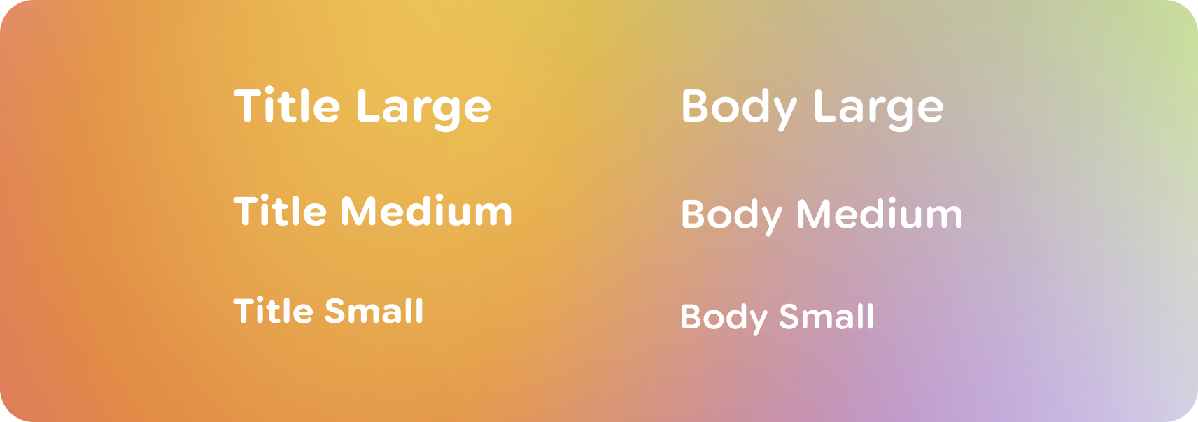 डिज़ाइन एलिमेंट, फ़्रेम के सबसे नीचे होने चाहिए.