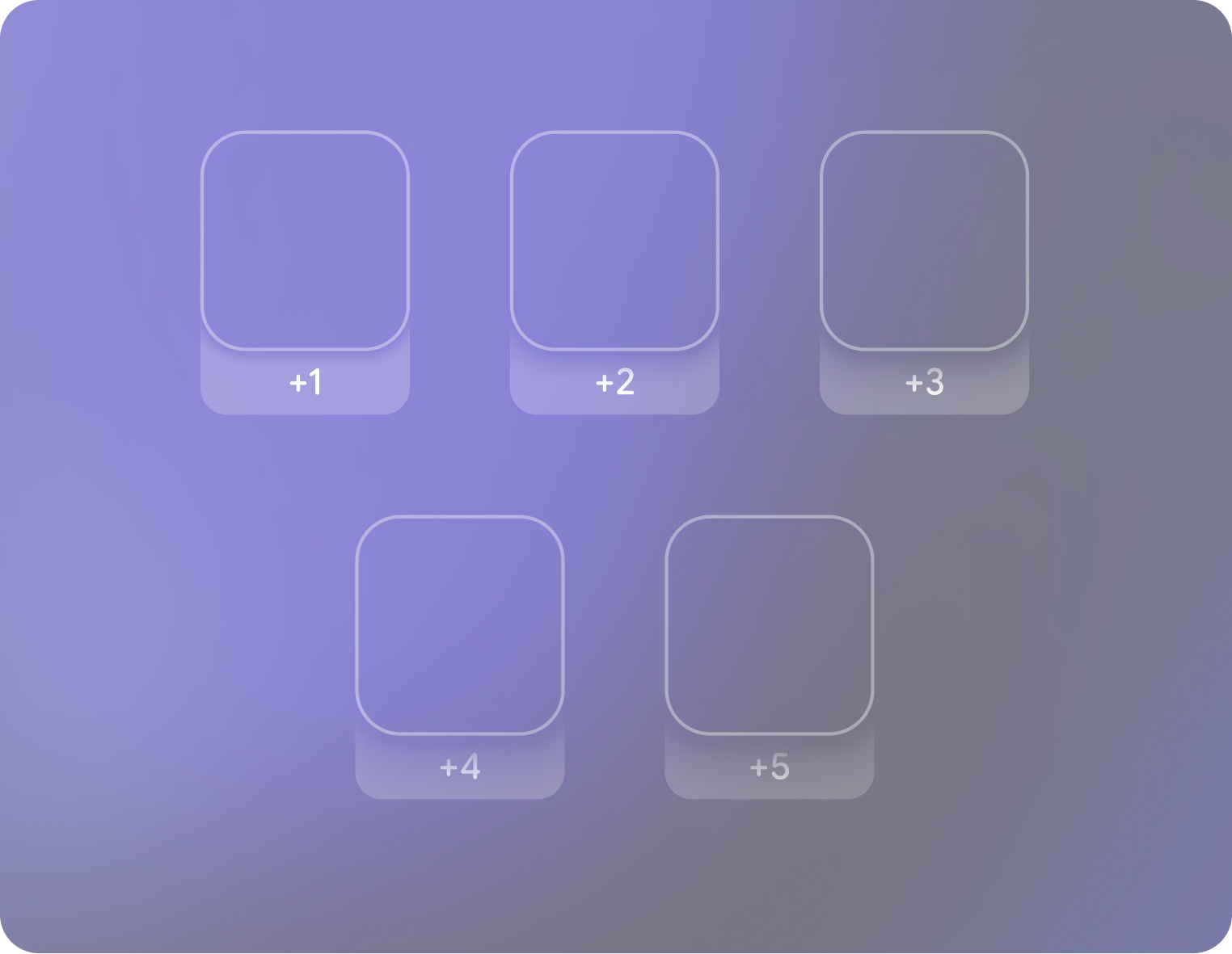 Os elementos de design precisam estar ancorados na parte de baixo do frame.