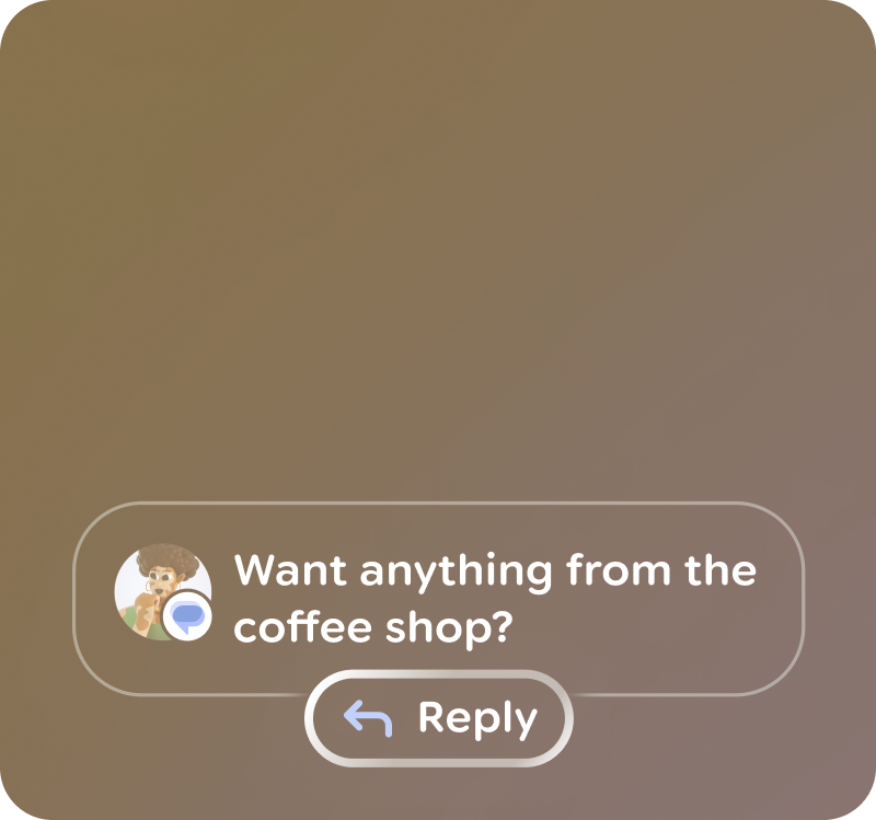 Notificaiton expanding once in focus