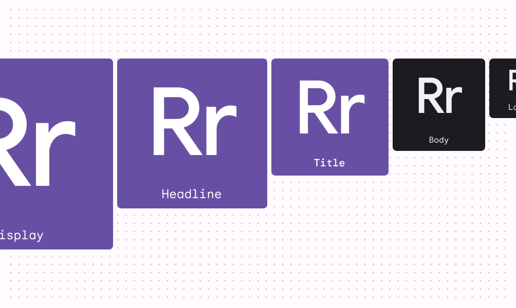 Beispiele für Android-Schriftarten
