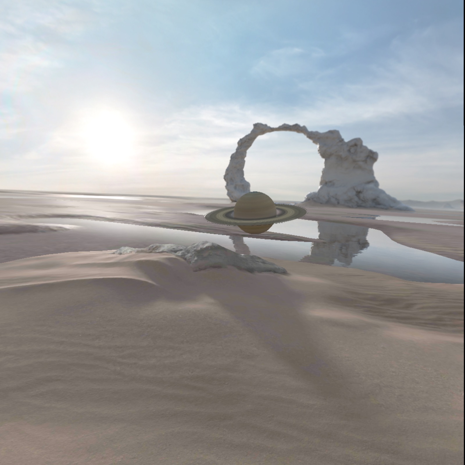 Exemple de modèle 3D chargé