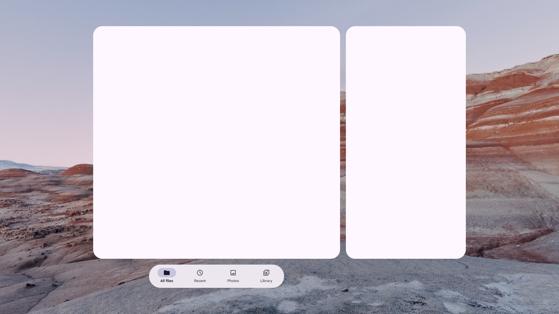 Menu navigasi yang disesuaikan untuk XR (spasialisasi)