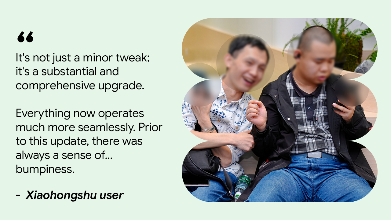 Positives Feedback von einem Xiaohongshu-Nutzer: „Es handelt sich nicht nur um eine kleine Änderung, sondern um ein umfassendes Upgrade.“ Alles funktioniert jetzt viel reibungsloser. Vor diesem Update war die Fahrt immer etwas holprig.