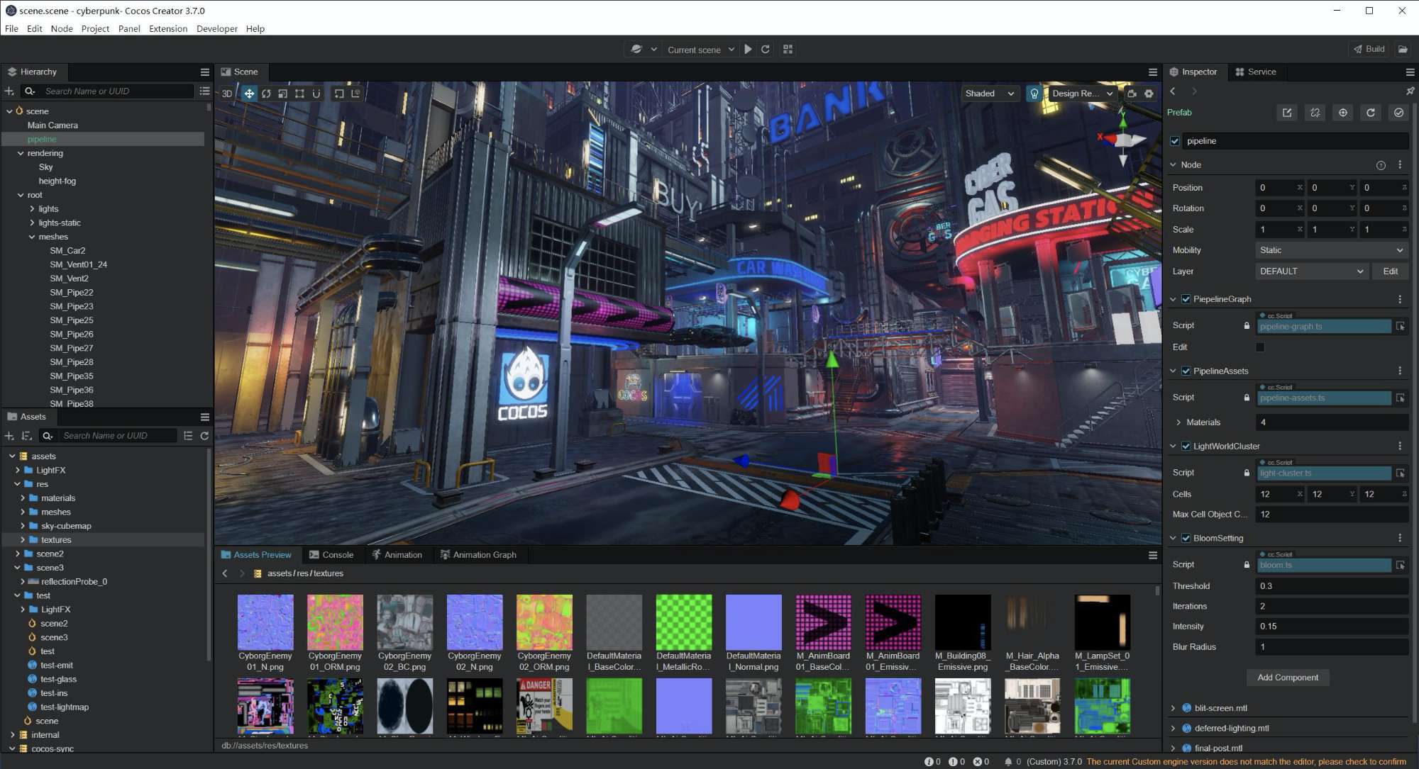 UI ของ Cocos Creator