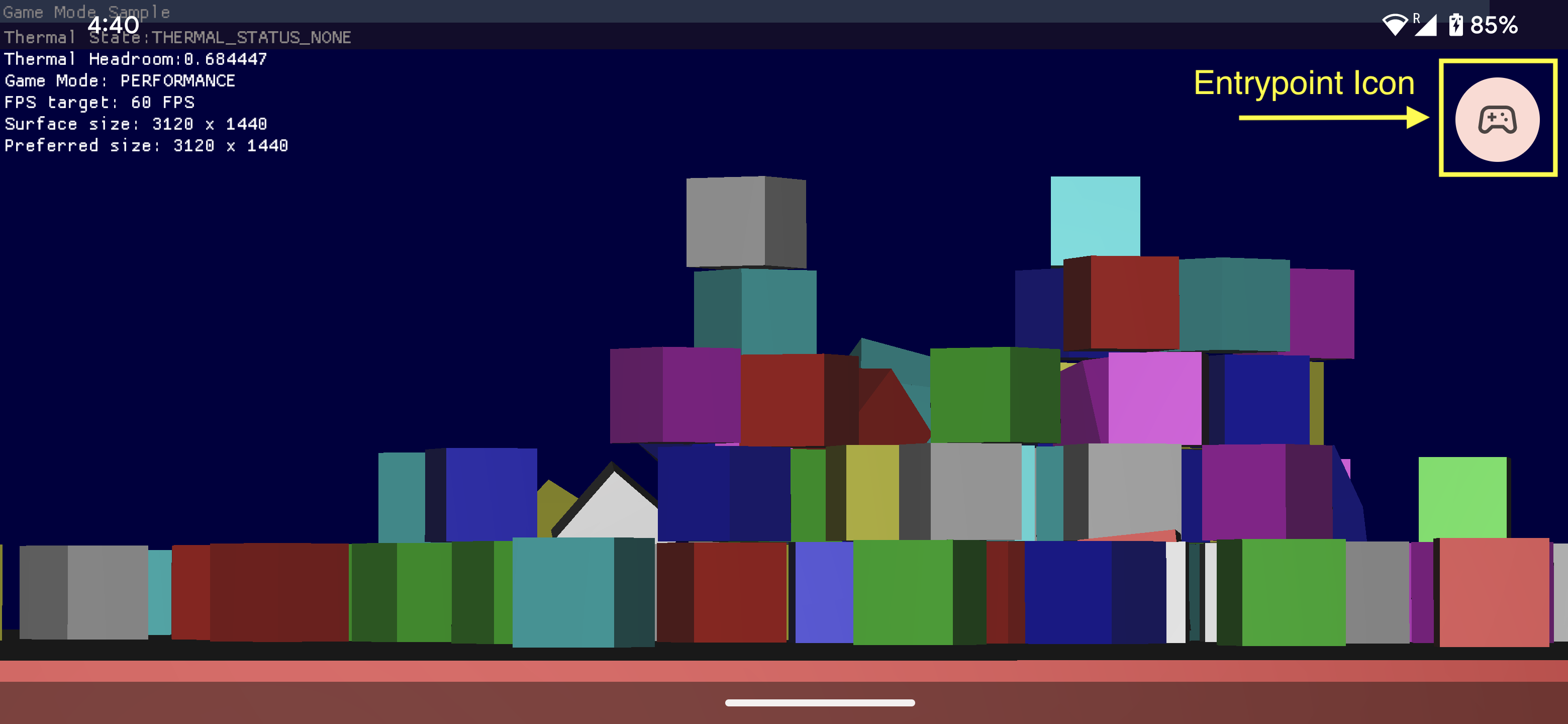 ไอคอนจุดแรกเข้า