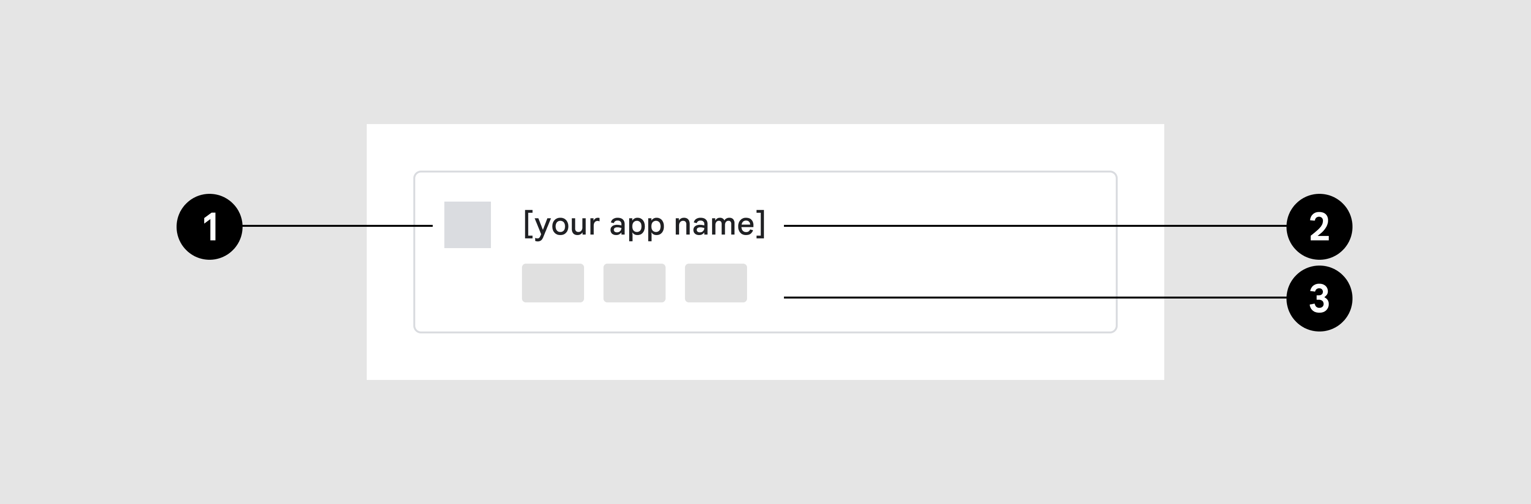 configuration d'UI requise pour un bouton de développeur