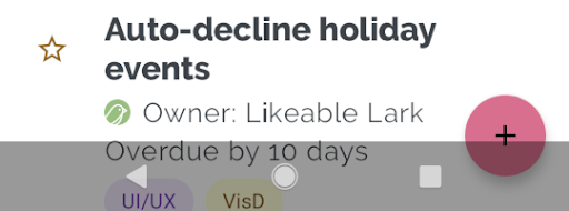 пример реализации «от края до края», но панель навигации закрывает FAB