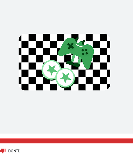 Fondo con un patrón cargado