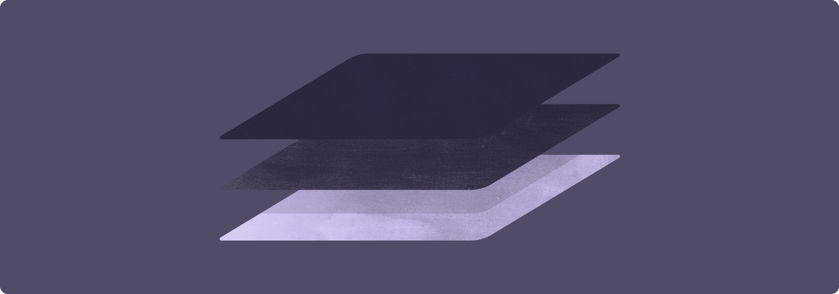 Darstellung von drei Ebenen, wobei die unterste Ebene (Ebene 3) hervorgehoben ist.