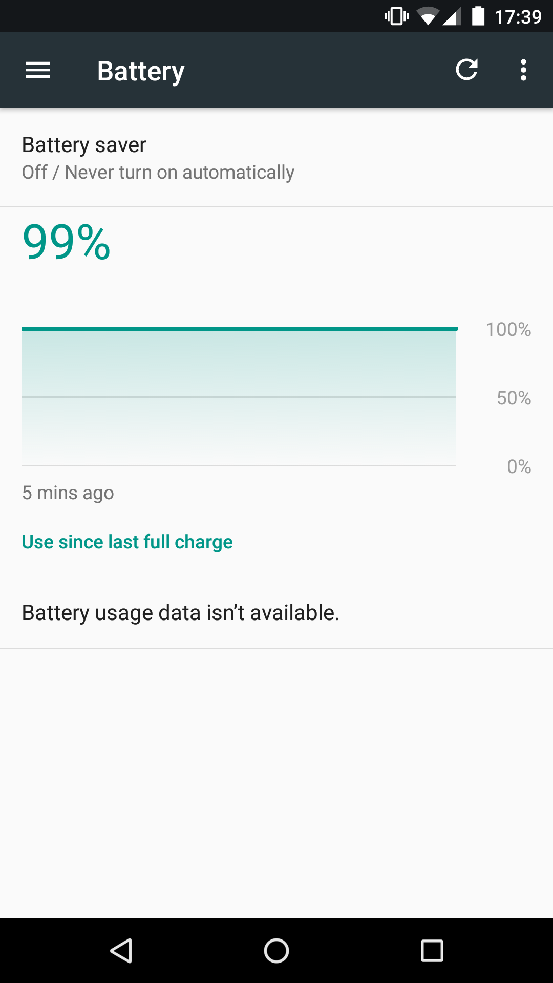A área de notificação está alinhada à direita, próxima ao canto superior direito,
           o botão de menu na barra de apps está próximo ao canto superior esquerdo, o
           conteúdo da parte principal da tela está alinhado à esquerda
           em ordem LTR, e o botão "Voltar" está próximo ao canto inferior esquerdo da tela,
           apontando para a esquerda.