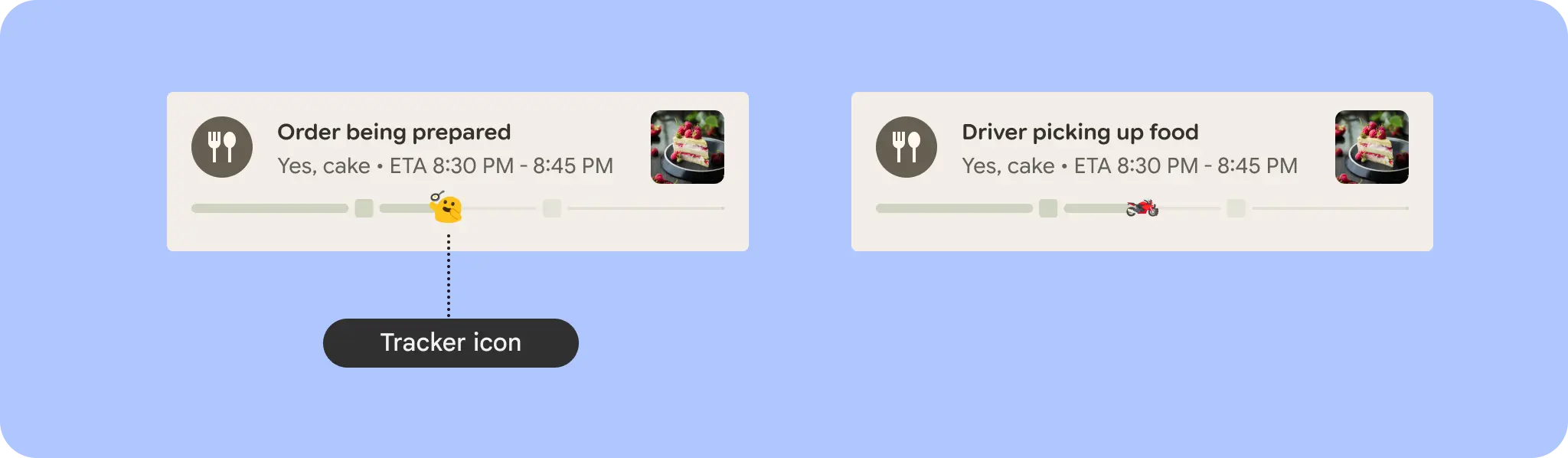 custom tracker on a progress bar