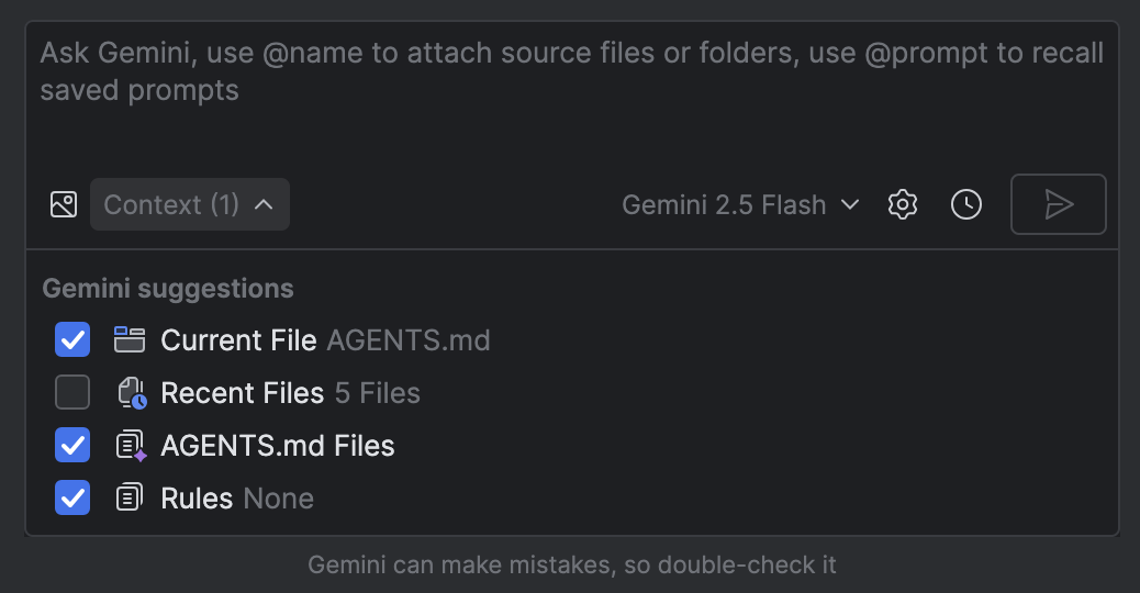 Gérer les fichiers AGENTS.md comme contexte