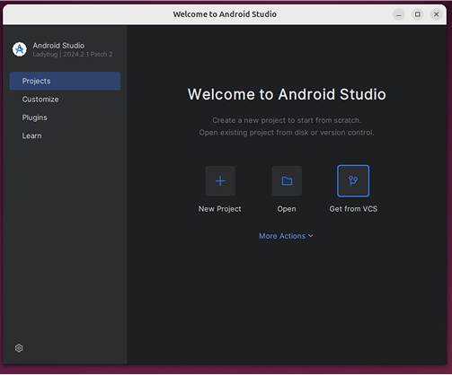 Android Studio UI へようこそ
