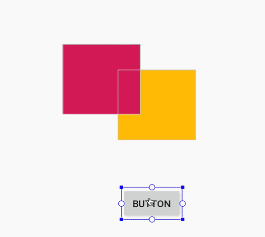 انیمیشنی که نحوه ایجاد محدودیت برای یک کامپوننت همپوشانی را در اندروید استودیو ۳.۴ نشان می‌دهد.