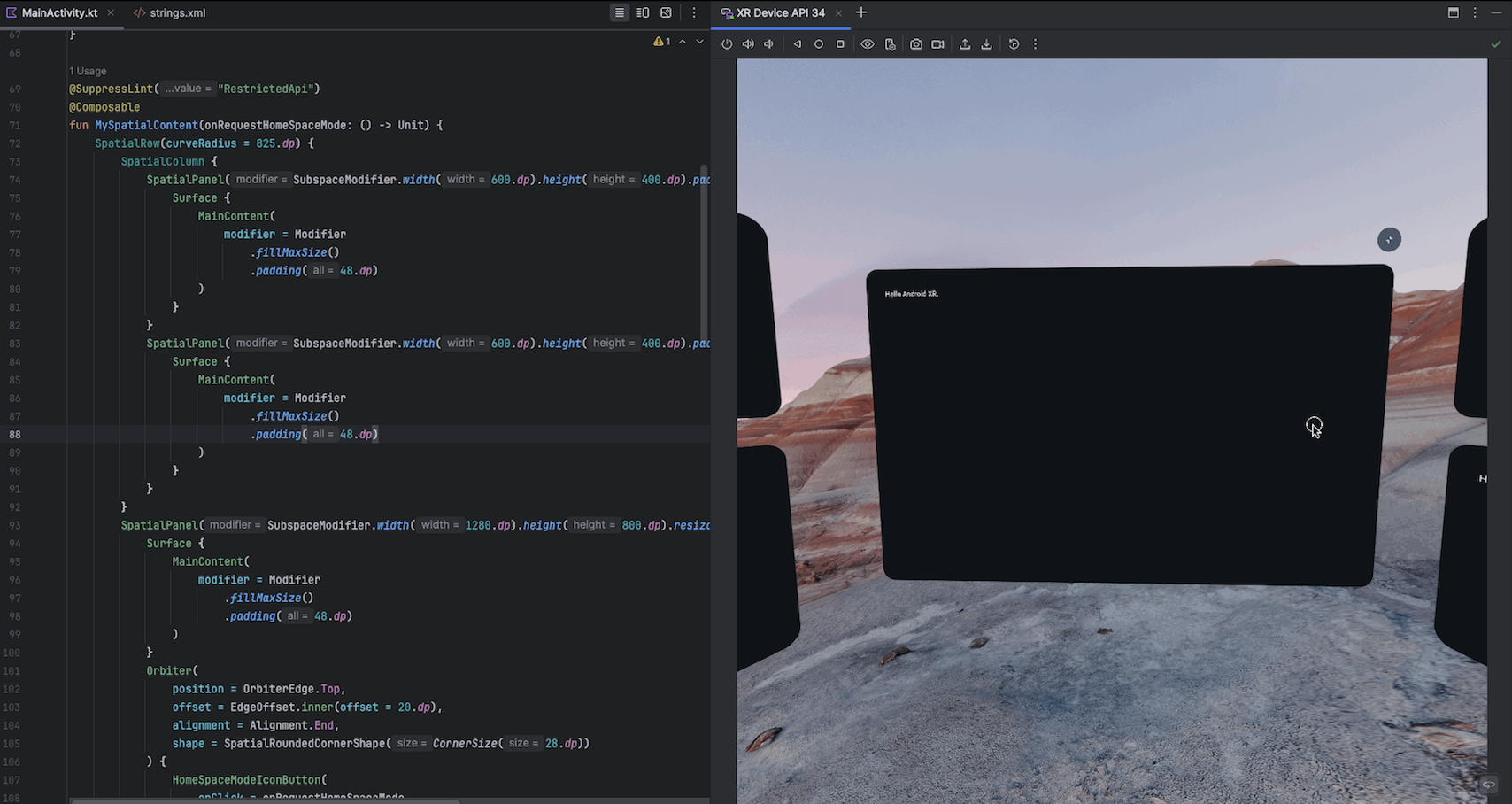 Emulator XR kini diluncurkan secara default dalam status tersemat.