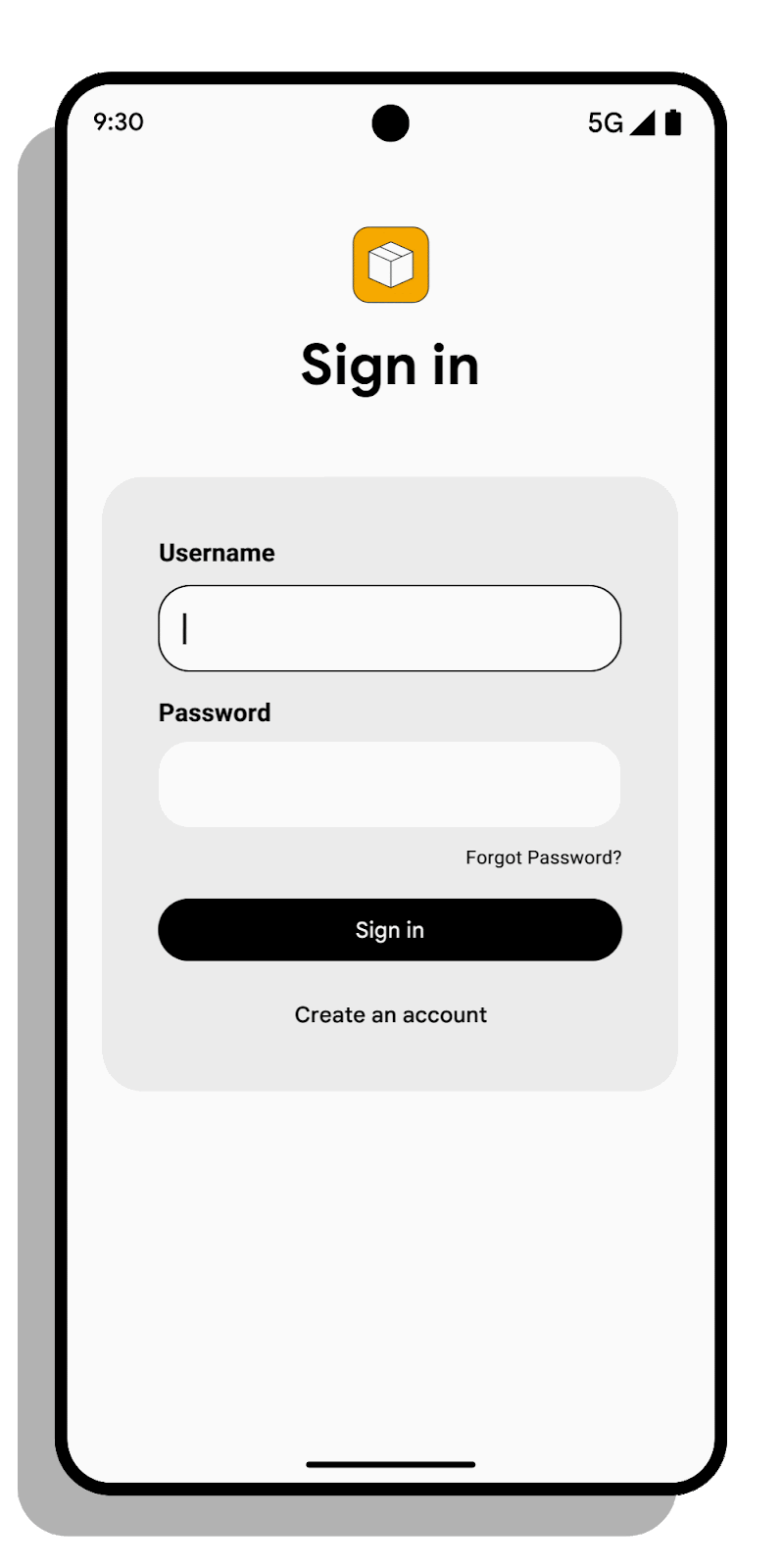 Panel bawah Pengelola Kredensial