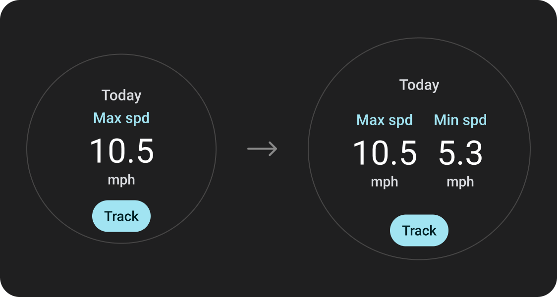 업데이트된 구성요소의 예